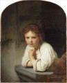 少女の肖像画 レンブラント